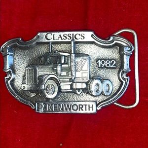 Vintage Paccar Kenworth Tonkin belt buckle